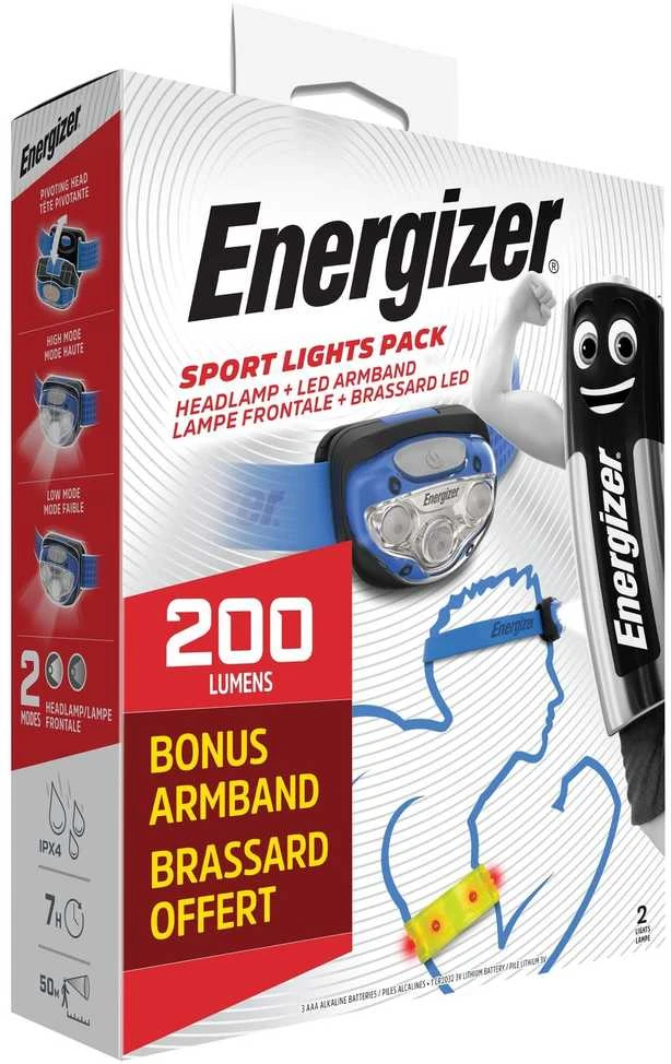 Žibintuvėlis - Energizer Vision 200 Liumenų, 50m Nuotolis, IPX4