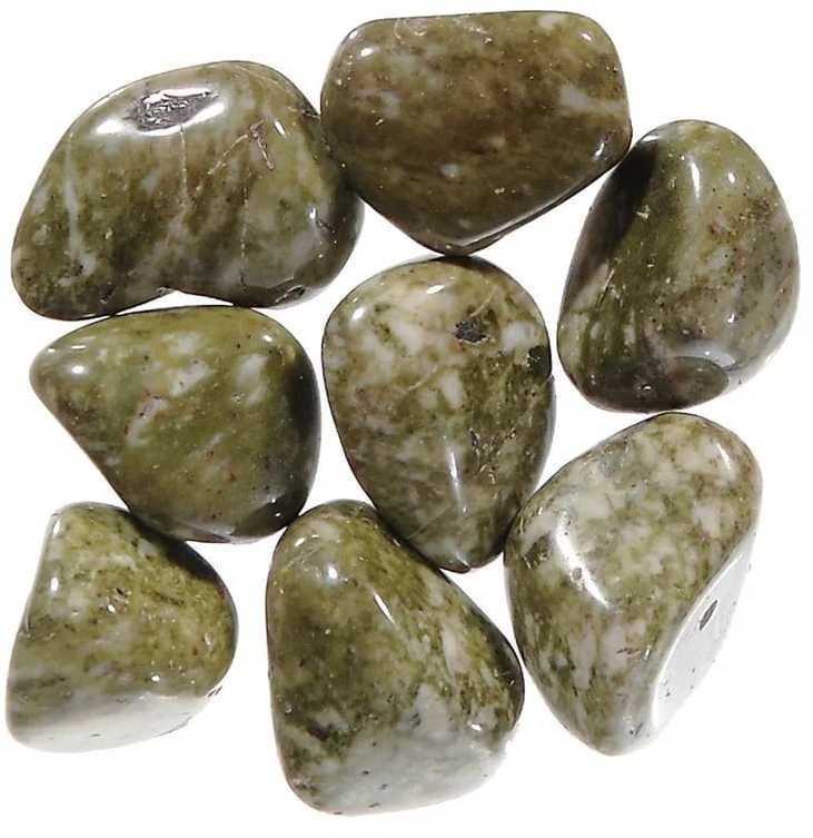 Epidote Snowflake Akmuo (12 Vnt. M Dydžio) Ancient Wisdom