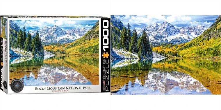 Eurographics 1000 detalių dėlionė Uolinių kalnų nacionalinis parkas 50x70 cm