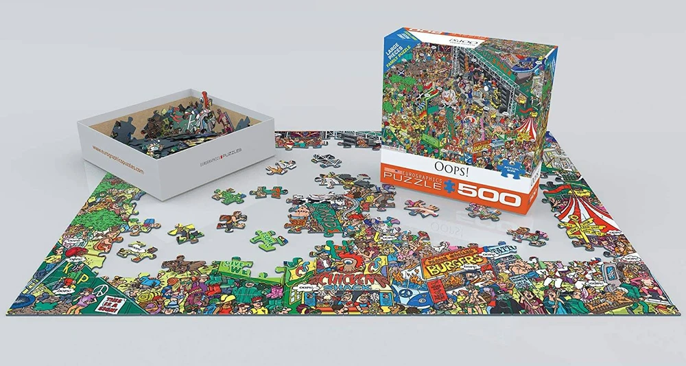 Eurographics Dėlionė 500 vnt. - Oops!