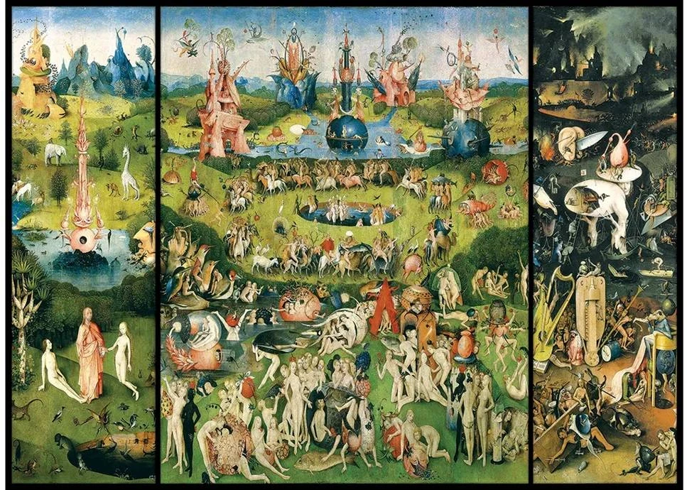 Eurographics Bosch „Žemiškųjų malonumų sodas“ dėlionė – 5000 dalių