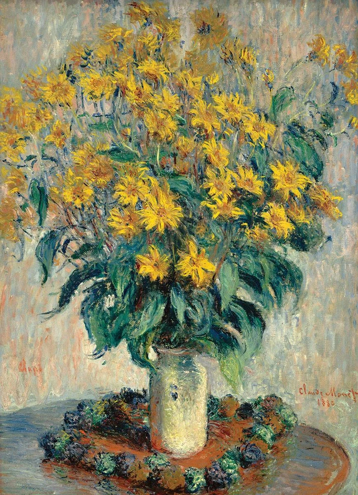 Eurographics Claude Monet „Artišokų puokštė“ 1000 dalių ekologiška dėlionė