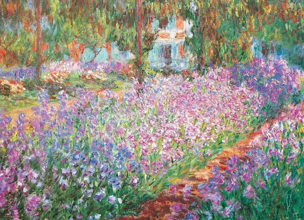 Eurographics Claude Monet „Menininko sodas“ 2000 dalių dėlionė suaugusiems (99×68 cm)