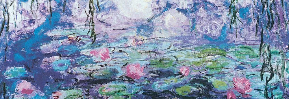 Eurographics Claude Monet Vandens lelijos panoraminė dėlionė 1000 detalių
