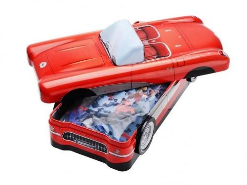 Eurographics Corvette Cruising 550 dalių dėlionė metalinėje dėžutėje su plakatu
