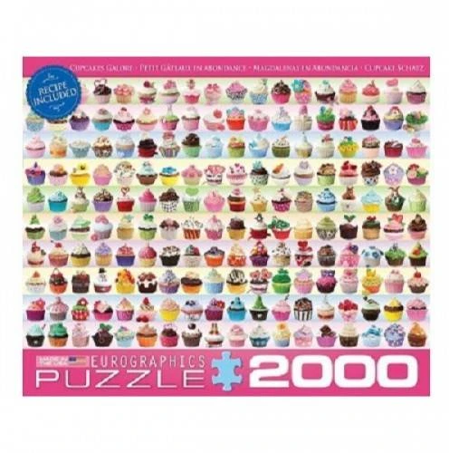 Eurographics Dėlionė 2000 vnt. - Šokoladiniai keksiukai