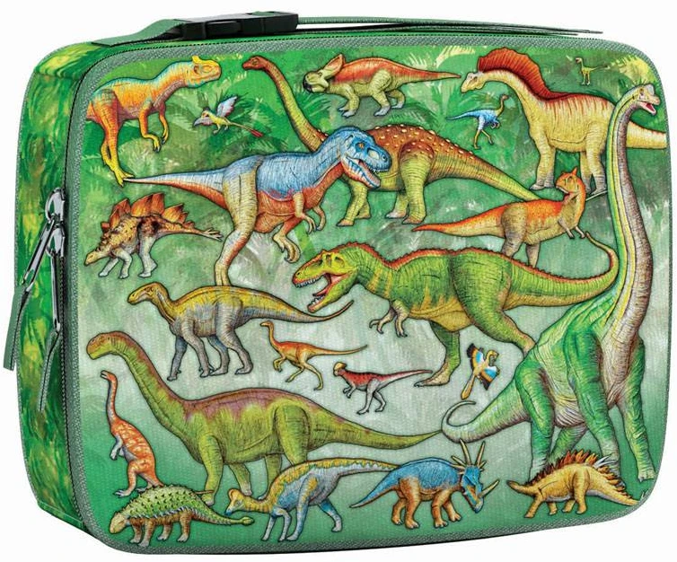 Eurographics Dinozaurų 100 dalių dėlionė pietų dėžutėje – vaikams nuo 10 m.