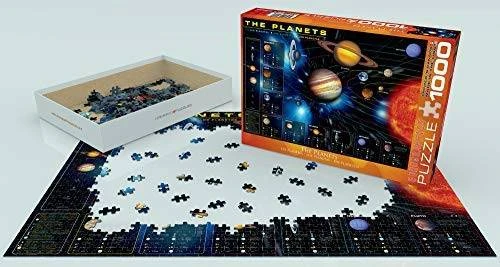Eurographics Dėlionė 1000 vnt. - Planetos