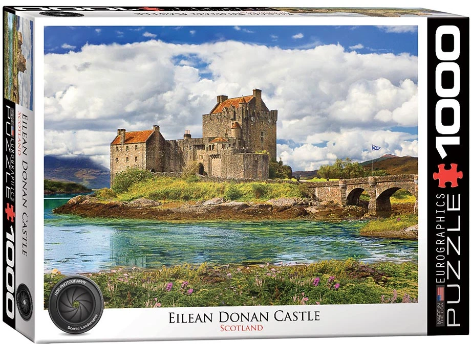 Eurographics Eilean Donan pilies dėlionė 1000 detalių (67x49 cm) – Škotija