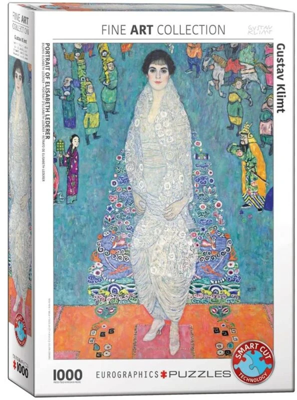 Eurographics Gustav Klimt „Elisabeth Lederer“ portreto dėlionė, 1000 detalių