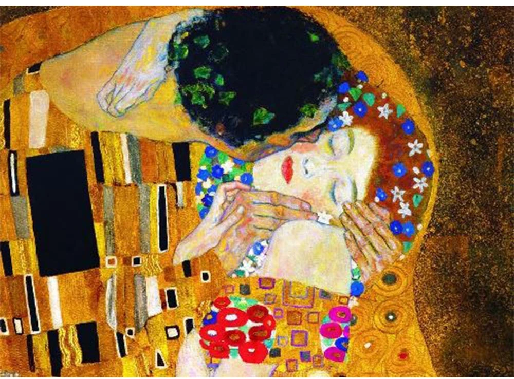 Eurographics Gustavo Klimto Bučinys 1000 dalių dėlionė 50x70 cm