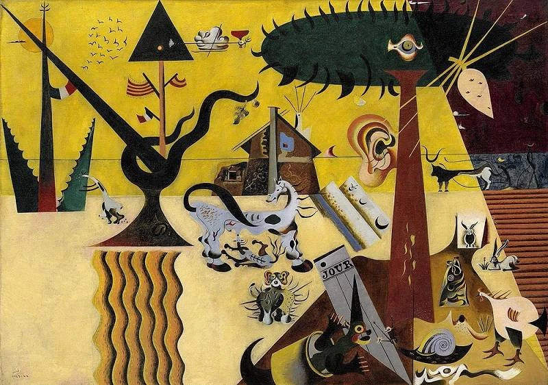 Eurographics Dėlionė 1000 vnt. - Joan Miro: Dirbamas laukas