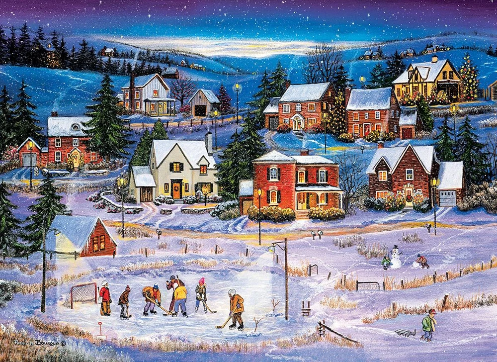 Eurographics „Ledo žvaigždės“ 1000 dalių premium dėlionė – ekologiška, 67×49 cm