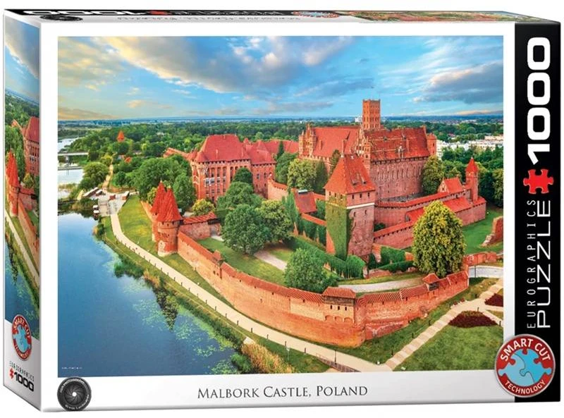 Eurographics Malborko pilies dėlionė 1000 detalių – gotikinė Lenkijos tvirtovė