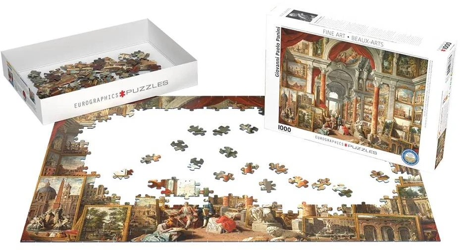 Eurographics Moderniosios Romos vaizdų galerija – 1000 detalių meno dėlionė Panini