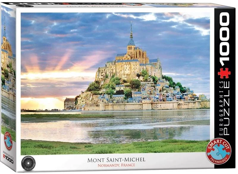 Eurographics Mont Saint-Michel, Prancūzija – įspūdinga 1000 detalių dėlionė