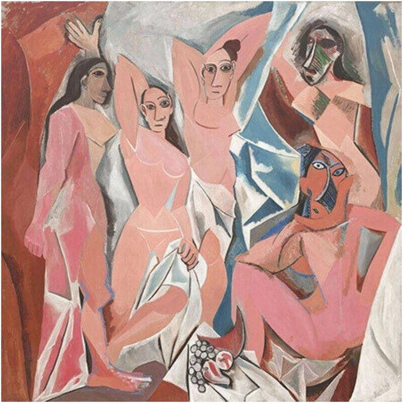 Eurographics Pablo Picasso „Jaunos Avinjono ponios“ dėlionė 500 detalių, 12+