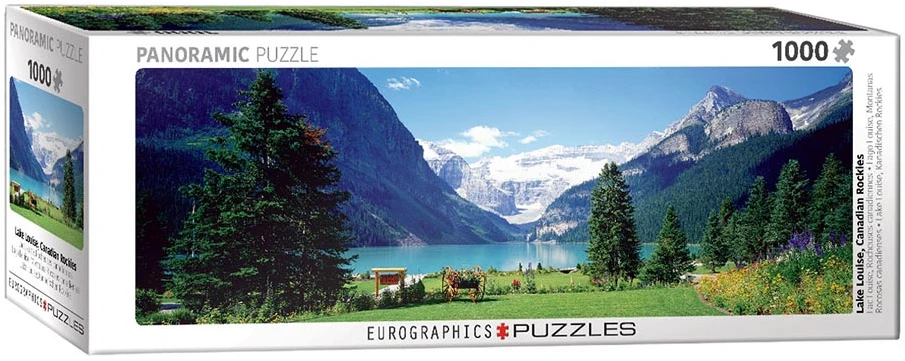 Eurographics Dėlionė 1000 vnt. - Luizos ežeras, Kanada