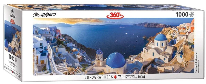 Eurographics Panoraminė dėlionė Santorinas, Graikija – 1000 detalių