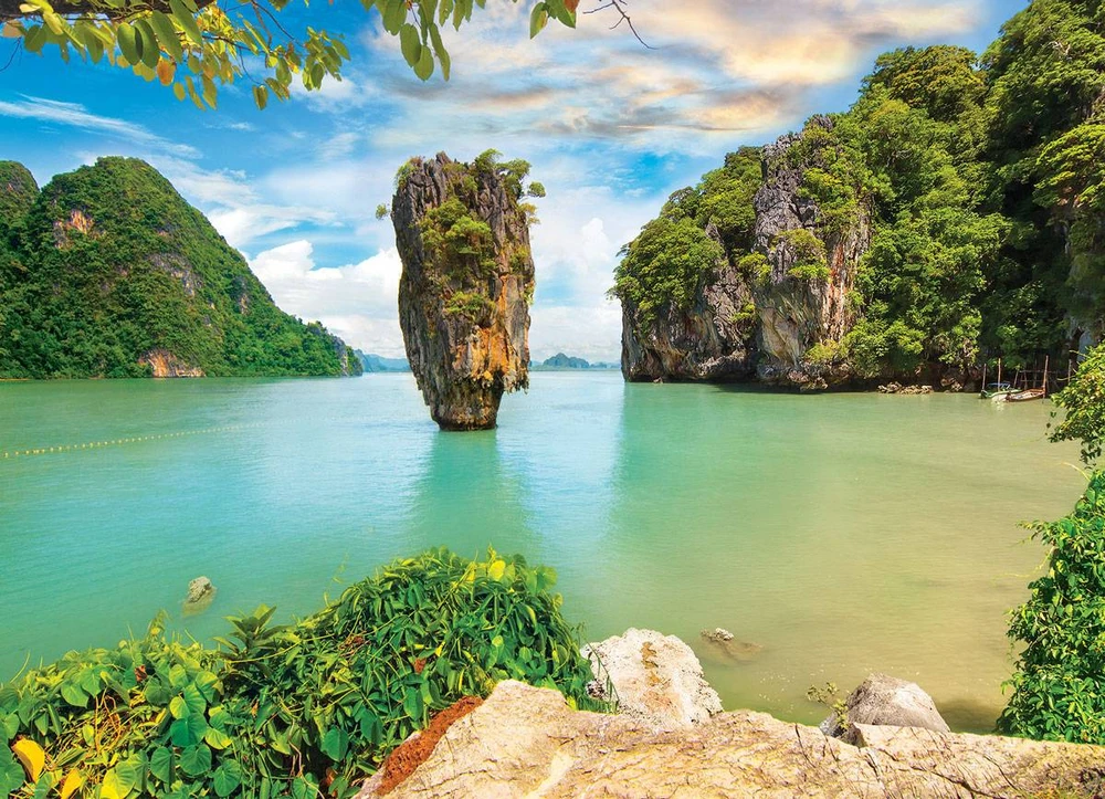 Eurographics Phang Nga įlankos Tailando salų dėlionė 1000 detalių – aukšta kokybė