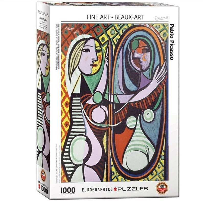 Eurographics Dėlionė 1000 vnt. - Pablo Picasso: Atspindys veidrodyje