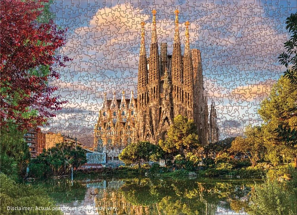 Eurographics Sagrada Familia Barselona – Gaudžio 1000 dalių premium dėlionė