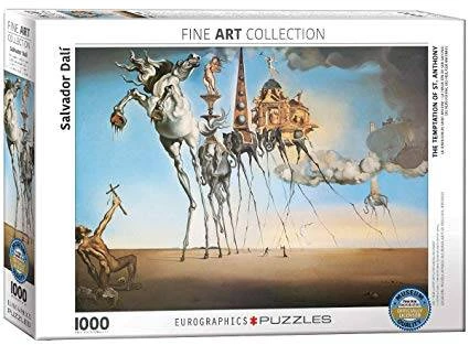 Eurographics Salvador Dalí „Šv. Antano gundymas“ 1000 detalių dėlionė 50x70 cm