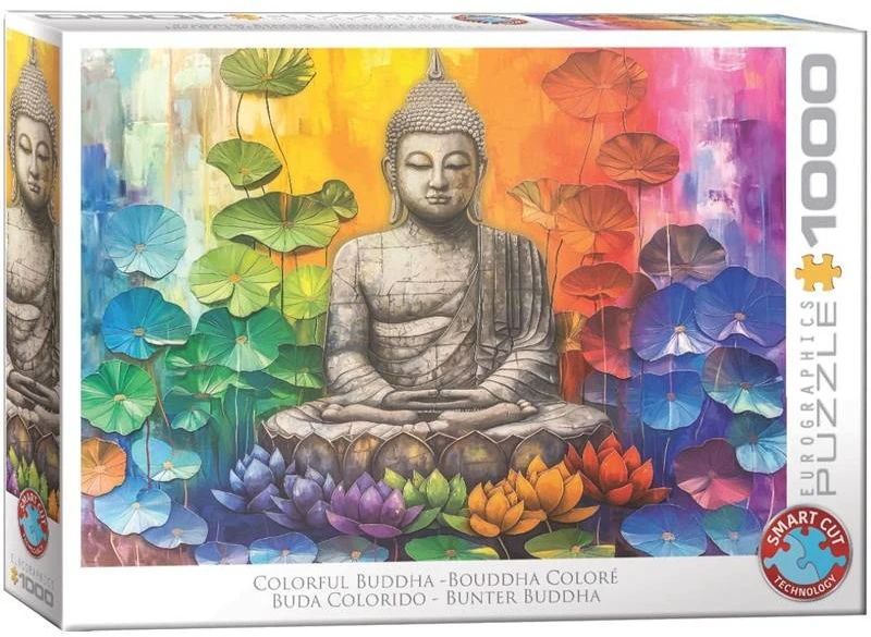 Eurographics Spalvingo Budos dėlionė 1000 dalių – raminantis meditacijos menas