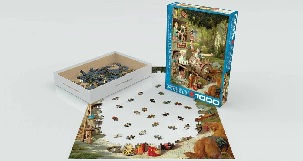 Eurographics „The Barnstormers“ 1000 detalių dėlionė 50x70 cm, perdirbtas popierius