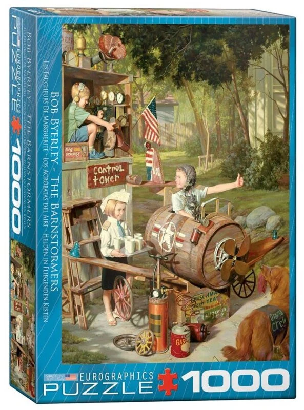 Eurographics „The Barnstormers“ 1000 detalių dėlionė 50x70 cm, perdirbtas popierius