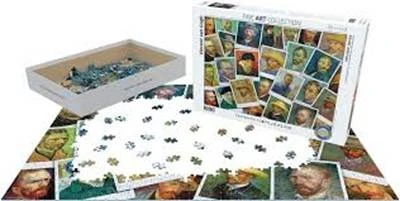 Eurographics Van Gogho asmenukių dėlionė 1000 detalių – premium, ekologiška (13+)