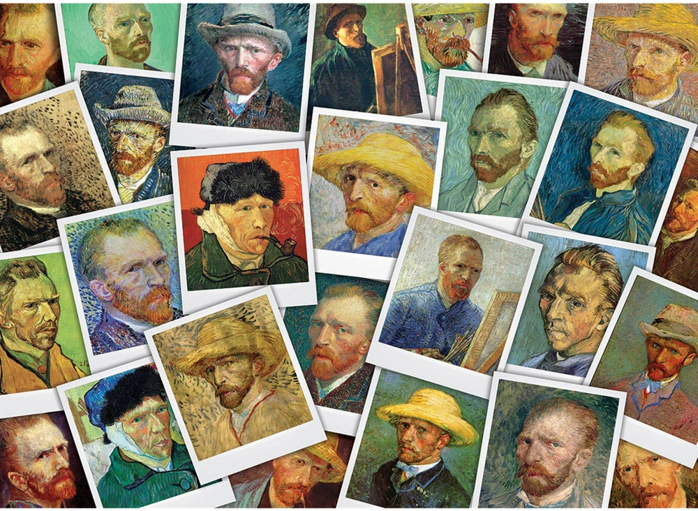 Eurographics Van Gogho asmenukių dėlionė 1000 detalių – premium, ekologiška (13+)