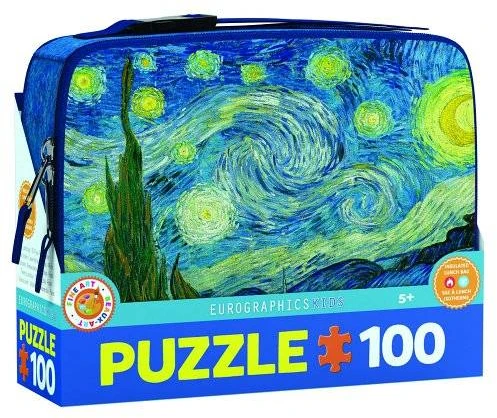 Eurographics Van Gogo „Žvaigždėta naktis“ dėlionė – 100 detalių, 10+