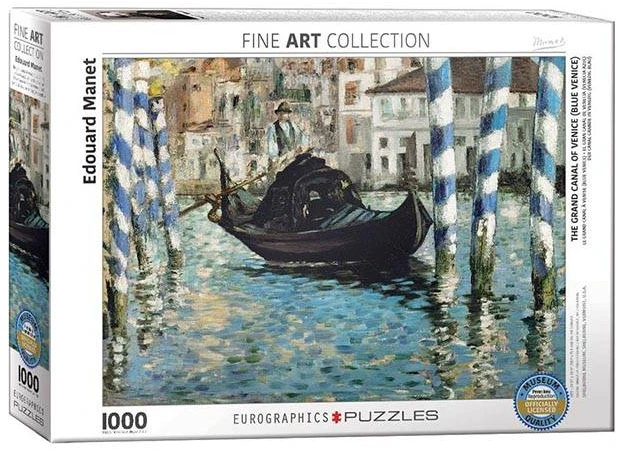 Eurographics Venecijos Didysis kanalas – premium 1000 detalių dėlionė šeimai