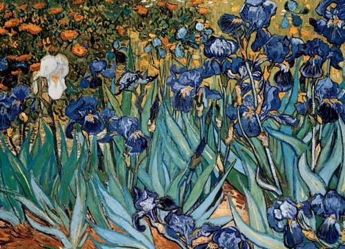 Eurographics Dėlionė 1000 vnt. - Vincentas van Gogas: Irisai