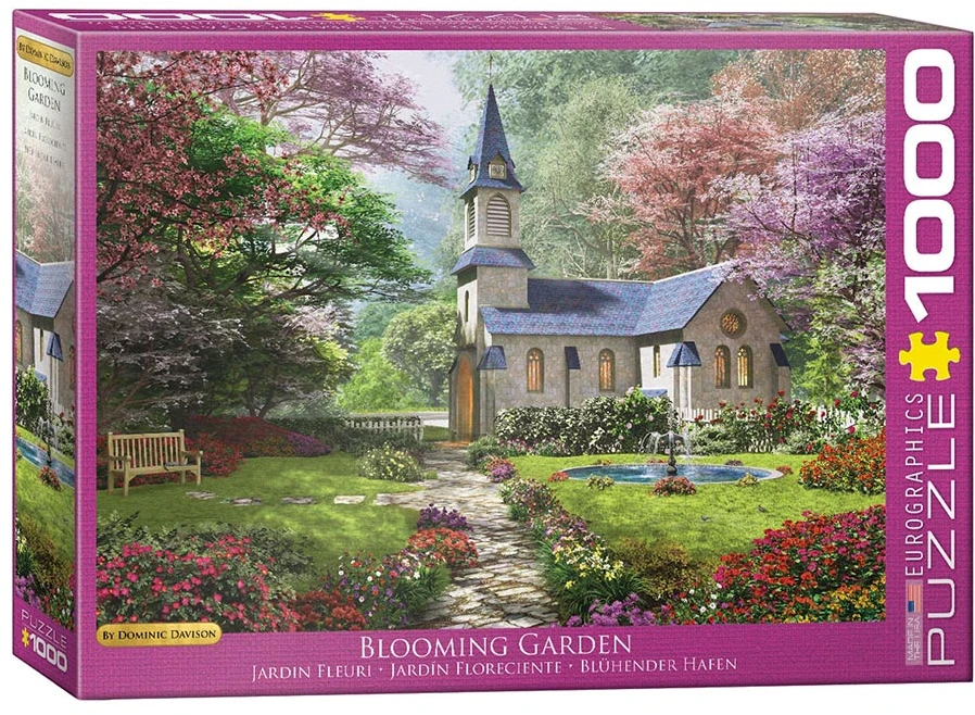 Eurographics Žydintis sodas – 1000 dalių dėlionė 67×49 cm