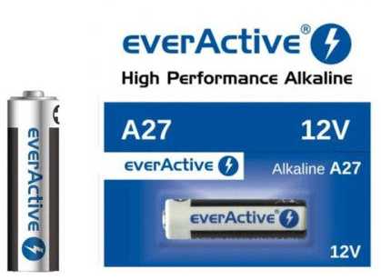 EverActive V27A 12V šarminės baterijos nuotolinio valdymo pultams, 5 vnt