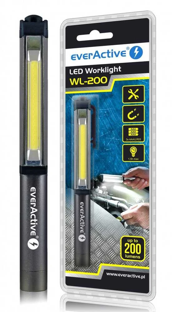 Dirbtuvių žibintuvėlis everActive WL-200