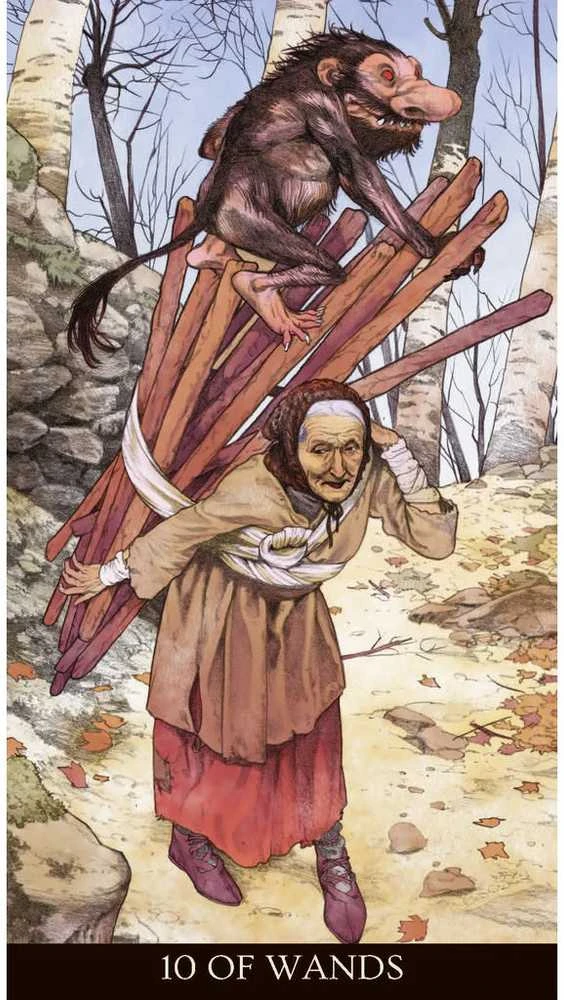Lo Scarabeo Fairytale Tarot taro kortos – pasakų kaladė, 78 kortos + knygelė