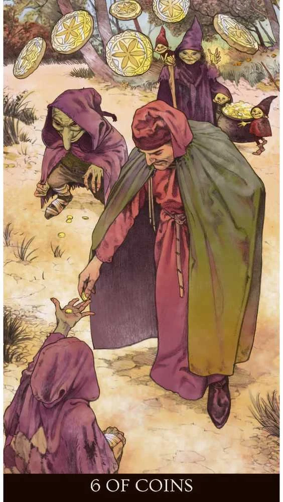 Lo Scarabeo Fairytale Tarot taro kortos – pasakų kaladė, 78 kortos + knygelė
