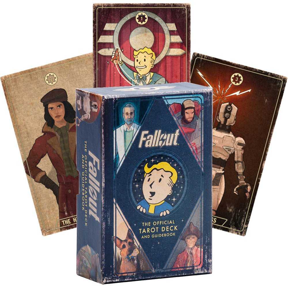 KNYGA Fallout taro kortos ir vadovas Insight Editions