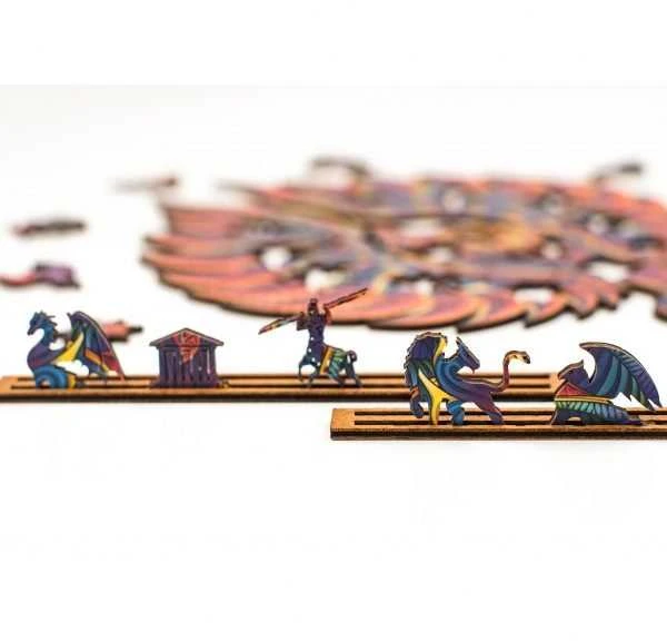 Fantasy Puzzles Fenix Dėlionė Iš Medžio M Dydis (130 detalių)