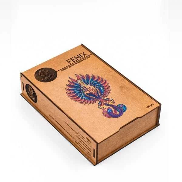 Fantasy Puzzles Fenix Dėlionė Iš Medžio M Dydis (130 detalių)