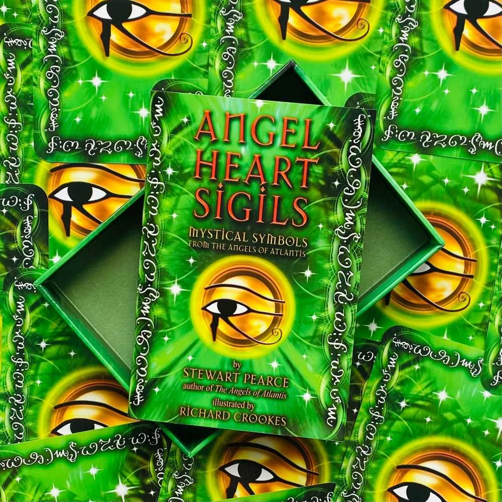 Orakulo Kortos Angel Heart Sigils Findhorn Press