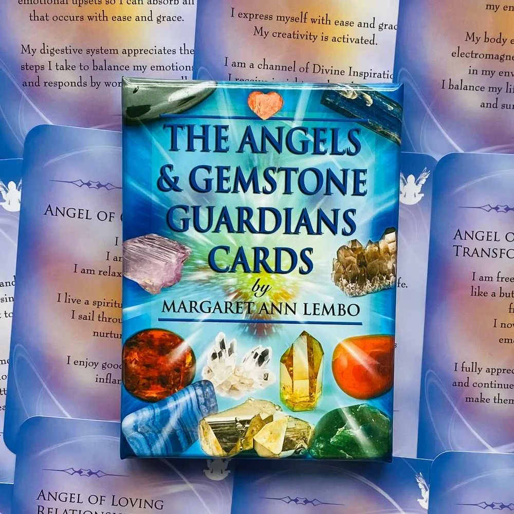 Findhorn Press Angels And Gemstone Guardians Oracle Kortos