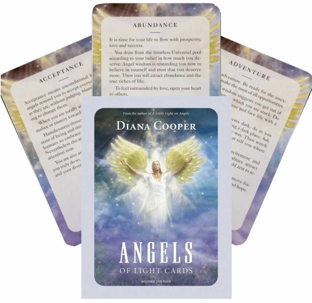 KNYGA Findhorn Press Angels Of Light kortos