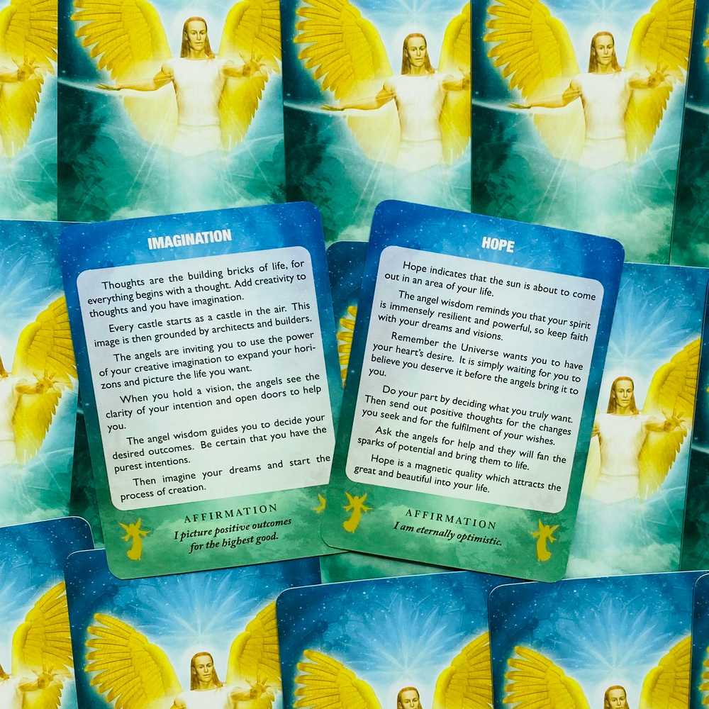 Findhorn Press Angels Of Light Pocket Kortos (Mažos)