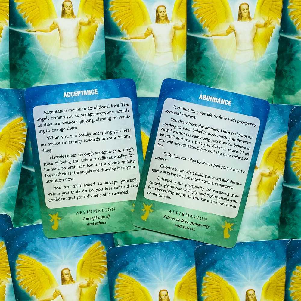 Findhorn Press Angels Of Light Pocket Kortos (Mažos)