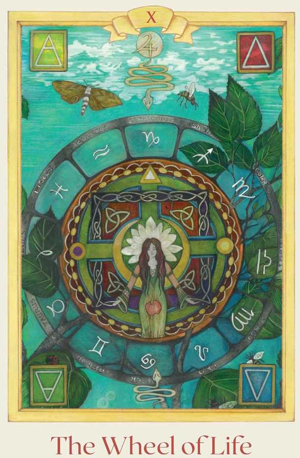 Findhorn Press Celtic Elemental Tarot kortos – magiška Gralio išminties kaladė