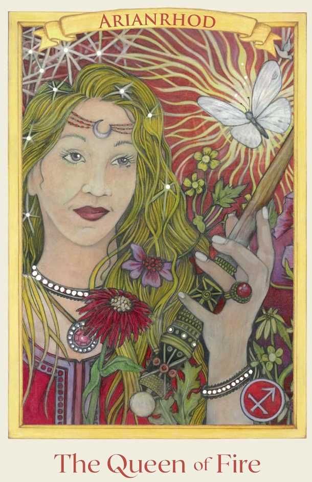 Findhorn Press Celtic Elemental Tarot kortos – magiška Gralio išminties kaladė